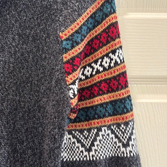 Artesania Edm Women’s Size M/L 100% Alpaca Wool Peruvian Hoodie Sweater Pullover - Picture 4 of 11